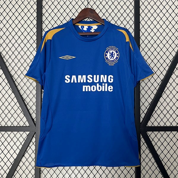 Tailandia Camiseta Chelsea Primera Retro 2005 2006